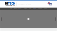 Desktop Screenshot of hitechcommunications.us